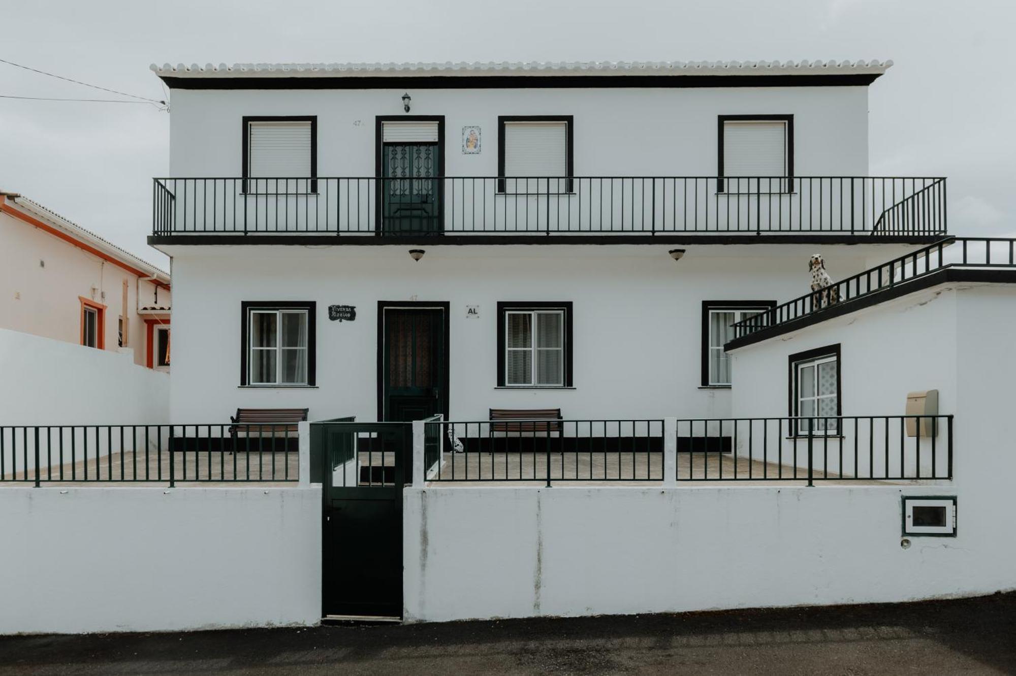 Casa Sousa Ribeiro Praia da Vitoria Bagian luar foto